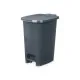 Pedal bin ABK-142 Anthracite Plastic 25 L (6 Units)