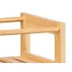 Shelves Kipit WR5512 Natural Bamboo polypropylene 44,5 x 75 x 20 cm (4 Units)