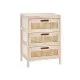Cajonera Rattan Natural 40 x 58 x 29 cm 3 cajones