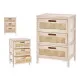 Cajonera Rattan Natural 40 x 58 x 29 cm 3 cajones