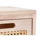 Cajonera Rattan Natural 27 x 73 x 25 cm 4 cajones