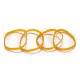 Elastic bands Pincello Yellow (12 Units)