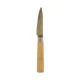 Peeler Knife Kinvara KT116042E Brown Silver Bamboo Stainless steel 22 x 19,5 x 2 cm (12 Units)