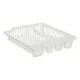 Draining Rack for Kitchen Sink Kinvara 2601405-2 White 46 x 8 x 37,5 cm (12 Units)