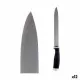 Kitchen Knife Kinvara KT11-5603-03 Black Silver Stainless steel Plastic 3,5 x 33 x 2 cm (12 Units)