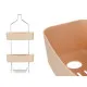 Shower Hanger Berilo W7072 - 384 Beige Metal Plastic 28 x 60 x 14 cm (6 Units)