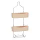 Shower Hanger Berilo W7072 - 384 Beige Metal Plastic 28 x 60 x 14 cm (6 Units)