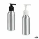Soap Dispenser Berilo CH9979-1 Silver Metal polypropylene 100 ml 4 x 13 x 5 cm (24 Units)