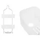 Shower Hanger Berilo W7072 - 382 White Metal Plastic 28 x 60 x 14 cm (6 Units)