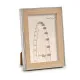 Photo frame WPC1920MS-1 Brown Silver Natural Glass polypropylene (6 Units)
