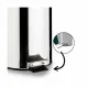 Pedal bin Berilo B0010-7L Silver Stainless steel Plastic 7 L (4 Units)