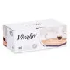 Tea and coffee cup Vivalto OCT-DG2397 Transparent Borosilicate Glass 140 ml (6 Units)