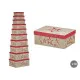 Decorative box Pincello 67 Pink Cardboard (2 Units)
