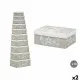 Decorative box Pincello 63 White Grey Cardboard (2 Units)