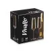 Copa de champán Vivalto REJ6323/BHZ6 Transparente Vidrio 250 ml (6 Unidades)