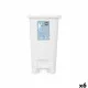 Pedal bin ABK-142 2 White Plastic 25 L (6 Units)