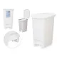 Pedal bin ABK-142 2 White Plastic 25 L (6 Units)