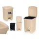 Rubbish bin Stefanplast 30796 Beige Plastic 20 L (6 Units)