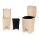 Rubbish bin Stefanplast 30796 Beige Plastic 20 L (6 Units)