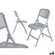 Folding Chair ZJ-Y59GR Grey 59 x 50 x 82 cm 108 x 13,5 x 50 cm (4 Units)