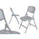 Folding Chair ZJ-Y59GR Grey 59 x 50 x 82 cm 108 x 13,5 x 50 cm (4 Units)