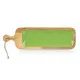 Bandeja de Aperitivos MALI-798 G Verde 50,7 x 3 x 14 cm (6 Unidades)