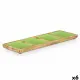 Bandeja con Compartimentos MALI-941 G Verde 46 x 3 x 17 cm (6 Unidades)