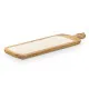 Snack tray MALI-798 W White 50,7 x 3 x 14 cm (6 Units)