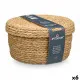 Juego de Cestos SY101703 Natural Fibra natural (6 Unidades)