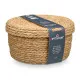 Juego de Cestos SY101703 Natural Fibra natural (6 Unidades)