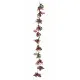 Christmas garland Branch Red fruits Green Plastic 15 x 7,5 x 156 cm (6 Units)