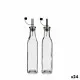Set de Aceitera y Vinagrera Vivalto WJ7069-M Transparente Metal Vidrio Cristal Plástico 300 ml (24 Unidades)