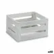Decorative box White Wood 16 x 8 x 11 cm (60 Units)