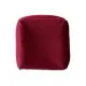 Pouffe Velvet Maroon 30 x 30 x 30 cm (4 Units)