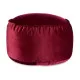 Puff Terciopelo Granate 60 x 39 x 60 cm (2 Unidades)