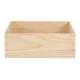 Decorative box Pine 35 x 14 x 40 cm (4 Units)