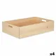 Decorative box Pine 40 x 14 x 60 cm (4 Units)