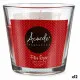 Vela Perfumada Acorde 630-50H Frutos rojos 120 g (12 Unidades)