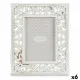 Photo frame Wood White 22 x 27 x 1 cm (6 Units)