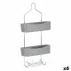 Colgador para la Ducha Berilo W7072 - 383 Gris Metal Plástico 28 x 60 x 14 cm (6 Unidades)
