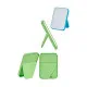 Mirror with Mounting Bracket Berilo CG11309-1 Blue Green Lilac polypropylene 1,7 x 20 x 14 cm (12 Units)