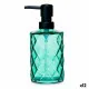 Dispensador de Jabón Berilo CN-B5463VB-1-369 Verde Cristal Plástico Diamante 410 ml 9 x 18 x 7 cm (12 Unidades)