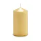 Candle Acorde CY70130M Cream 7 x 13 x 7 cm (4 Units)