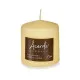 Candle Acorde CY88100M Cream 9 x 10 x 9 cm (4 Units)
