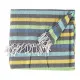 Multipurpose throw Stripes Green