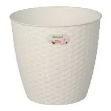 Maceta Stefanplast 73450 Blanco Plástico 14 x 13 x 14 cm
