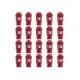 Set Tuercas OMP 7075 Rojo 20 uds M14 x 1,25