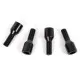 Kit de tornillos OMP OMPS09611201 M12 x 1,50 4 uds Negro