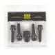 Tornillos Antirrobo OMP OMPS09851201 M12 x 1,25 4 uds Negro