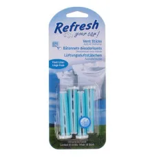 Ambientador para Coche California Scents Vent Sticks Fresh Linen (2 uds)